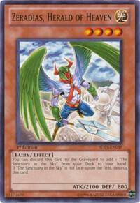 Zeradias, Herald of Heaven - Structure Deck: Lost Sanctuary YuGiOh trading card