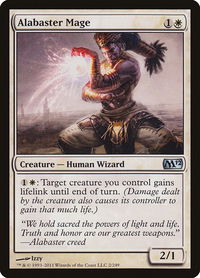 Alabaster Mage - Magic 2012 (M12) (M12) #2 - Uncommon Magic: The Gathering Trading Card