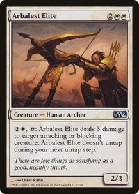 Arbalest Elite - Magic 2012 (M12) (M12) #5 - Uncommon Magic: The Gathering Trading Card