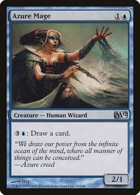 Azure Mage - Magic 2012 (M12) (M12) #45 - Uncommon Magic: The Gathering Trading Card