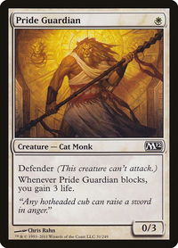 Pride Guardian - Magic 2012 (M12) (M12) #31 - Common Magic: The Gathering Trading Card