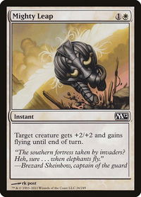 Mighty Leap - Magic 2012 (M12) (M12) #26 - Common Magic: The Gathering Trading Card