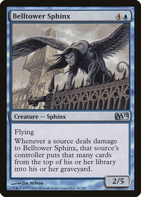 Belltower Sphinx - Magic 2012 (M12) (M12) #46 - Uncommon Magic: The Gathering Trading Card