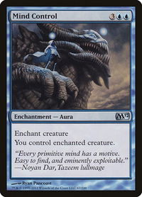Mind Control - Magic 2012 (M12) (M12) #67 - Uncommon Magic: The Gathering Trading Card