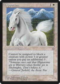 Hipparion - Ice Age (ICE) #31 - Uncommon Magic: The Gathering Trading Card