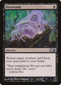 Disentomb - Magic 2012 (M12) (M12) #93 - Common Magic: The Gathering Trading Card