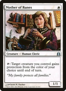 Mother of Runes - Commander (CMD) #21 - Uncommon Magic: The Gathering Trading Card