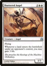 Shattered Angel - Commander (CMD) #31 - Uncommon Magic: The Gathering Trading Card