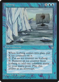 Iceberg - Ice Age (ICE) #73 - Uncommon Magic: The Gathering Trading Card