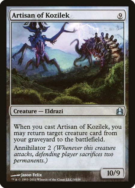 Artisan of Kozilek - Commander Magic: The Gathering trading card