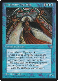 Illusionary Presence - Ice Age (ICE) #76 - Rare Magic: The Gathering Trading Card