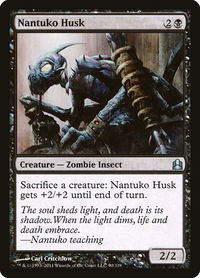 Nantuko Husk - Commander (CMD) #90 - Uncommon Magic: The Gathering Trading Card