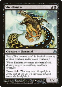 Shriekmaw - Commander (CMD) #100 - Uncommon Magic: The Gathering Trading Card