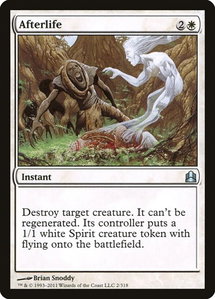 Afterlife - Commander (CMD) #2 - Uncommon Magic: The Gathering Trading Card