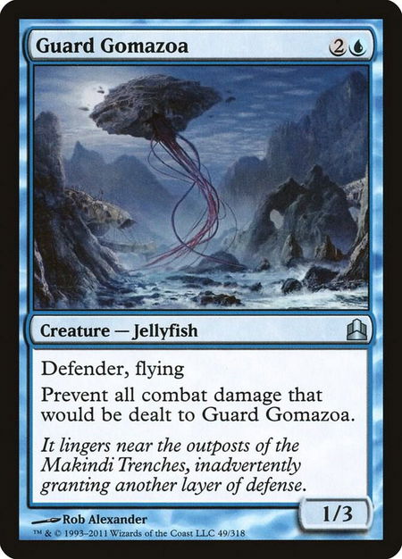 Guard Gomazoa - Commander Magic: The Gathering trading card
