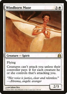 Windborn Muse - Commander (CMD) #38 - Rare Magic: The Gathering Trading Card
