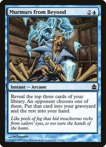 Murmurs from Beyond - Commander (CMD) #53 - Common Magic: The Gathering Trading Card