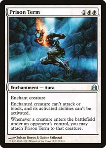 Prison Term - Commander (CMD) #27 - Uncommon Magic: The Gathering Trading Card