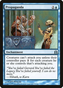 Propaganda - Commander (CMD) #55 - Uncommon Magic: The Gathering Trading Card