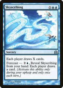Skyscribing - Commander (CMD) #61 - Uncommon Magic: The Gathering Trading Card