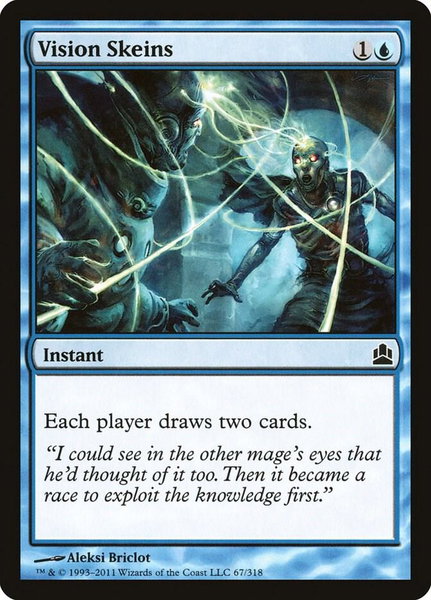 Vision Skeins trading card from Commander Vision Skeins - Commander Magic: The Gathering trading card