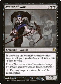 Avatar of Woe - Commander (CMD) #73 - Rare Magic: The Gathering Trading Card