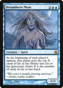 Dreamborn Muse - Commander (CMD) #44 - Rare Magic: The Gathering Trading Card