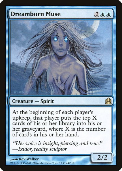 Dreamborn Muse - Commander Magic: The Gathering trading card