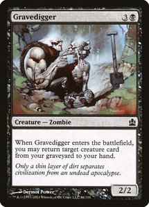 Gravedigger - Commander (CMD) #86 - Common Magic: The Gathering Trading Card