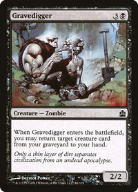 Gravedigger - Commander (CMD) #86 - Common Magic: The Gathering Trading Card