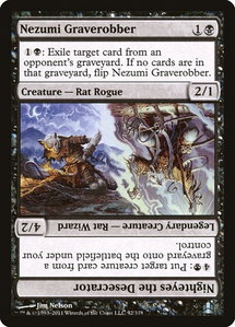 Nezumi Graverobber // Nighteyes the Desecrator - Commander (CMD) #92 - Uncommon Magic: The Gathering Trading Card