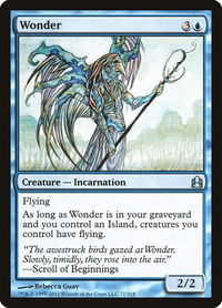 Wonder - Commander (CMD) #71 - Uncommon Magic: The Gathering Trading Card