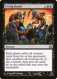Living Death - Commander (CMD) #88 - Rare Magic: The Gathering Trading Card