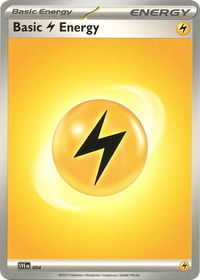 Basic Lightning Energy - 004 - SVE: Scarlet & Violet Energies (SVE) #004 - Common Pokémon Trading Card