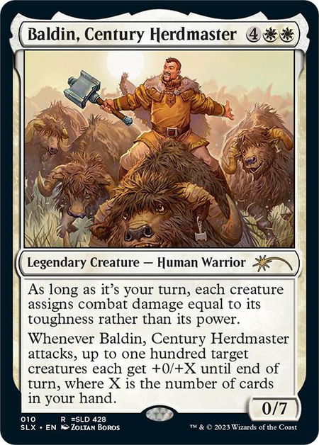 Baldin, Century Herdmaster - SLX Cards Magic: The Gathering trading card