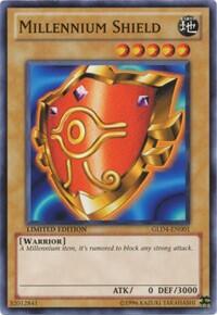 Millennium Shield - Gold Series 4: Pyramids Edition (GLD4) #GLD4-EN001 - Common / Short Print YuGiOh Trading Card