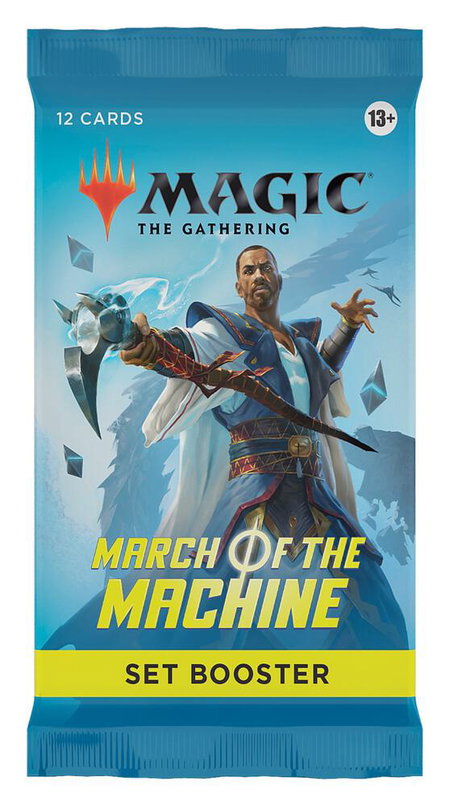 March of the Machine - Set Booster Pack trading card from March of the Machine March of the Machine - Set Booster Pack - March of the Machine Magic: The Gathering trading card