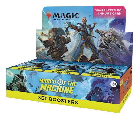 March of the Machine - Set Booster Display trading card from March of the Machine March of the Machine - Set Booster Display - March of the Machine Magic: The Gathering trading card