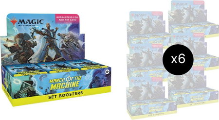 March of the Machine - Set Booster Display Case trading card from March of the Machine March of the Machine - Set Booster Display Case - March of the Machine Magic: The Gathering trading card