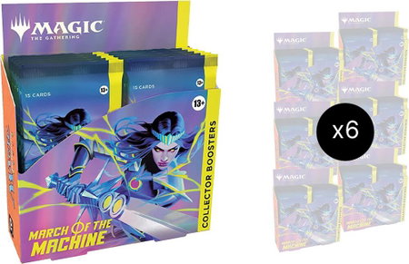 March of the Machine - Collector Booster Display Case trading card from March of the Machine March of the Machine - Collector Booster Display Case - March of the Machine Magic: The Gathering trading card