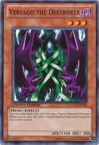 Versago the Destroyer - Gold Series 4: Pyramids Edition YuGiOh trading card