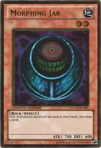 Morphing Jar - Gold Series 4: Pyramids Edition (GLD4) #GLD4-EN007 - Rare YuGiOh Trading Card