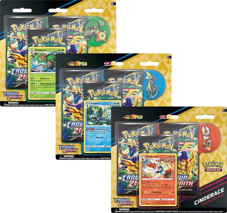 Crown Zenith Pin Collection [Set of 3] - Crown Zenith Pokémon trading card