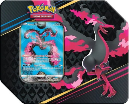 Crown Zenith Tin [Galarian Moltres] - Crown Zenith Pokémon trading card