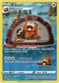 Bibarel - Crown Zenith: Galarian Gallery (CRZ:GG) #GG25/GG70 - Ultra Rare Pokémon Trading Card
