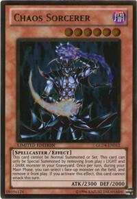 Chaos Sorcerer - Gold Series 4: Pyramids Edition YuGiOh trading card