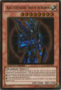 Black Luster Soldier - Envoy of the Beginning - Gold Series 4: Pyramids Edition YuGiOh trading card