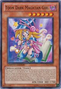 Toon Dark Magician Girl - Gold Series 4: Pyramids Edition (GLD4) #GLD4-EN015 - Common / Short Print YuGiOh Trading Card