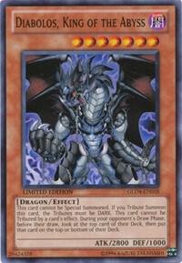 Diabolos, King of the Abyss trading card from Gold Series 4: Pyramids Edition Diabolos, King of the Abyss - Gold Series 4: Pyramids Edition YuGiOh trading card