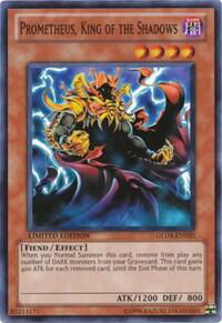 Prometheus, King of the Shadows - Gold Series 4: Pyramids Edition (GLD4) #GLD4-EN020 - Common / Short Print YuGiOh Trading Card